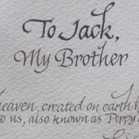 Alexis Design | Same Gender Weddings and Galligraphy