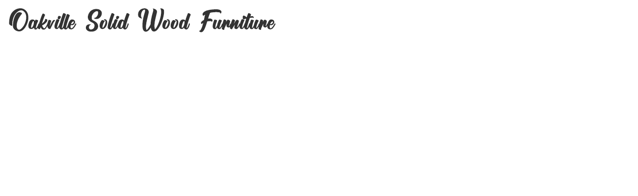 Oakville Solid Wood Furniture | Overlay | Harding Wood & Furniture