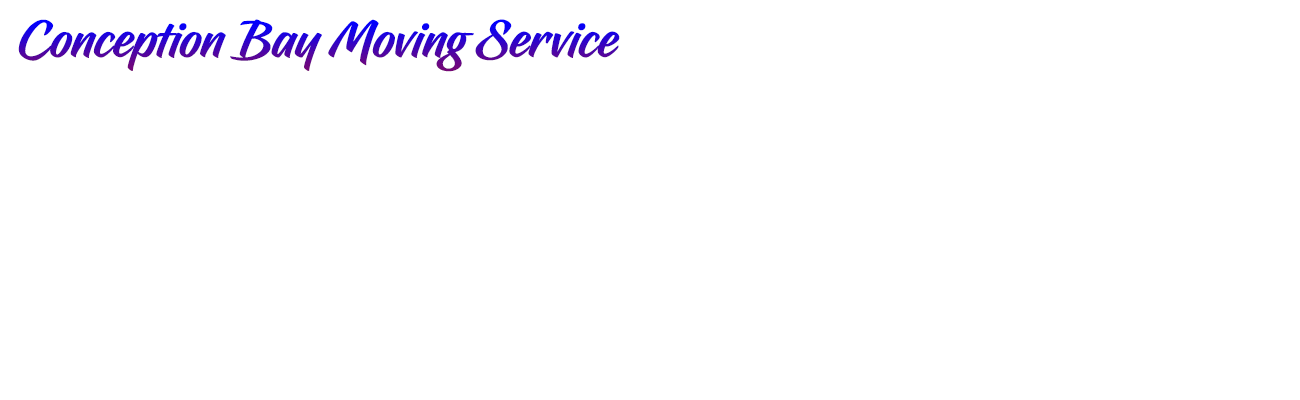 AR Moving | Conception Bay Moving Service | Overview