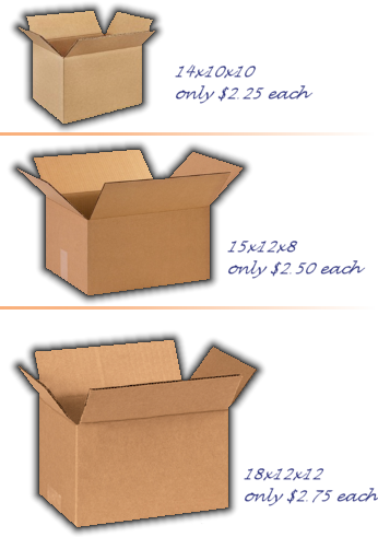 MSJ Moving West | Packing Boxes