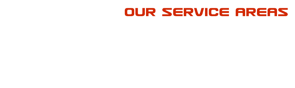 Our Service Areas