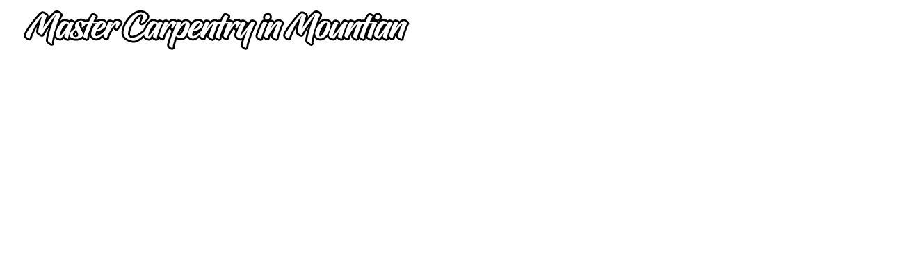 Renovations in Mountian | Overlay | Winges Carpentry