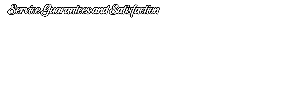 Service Gurnantees and Satisfaction | Overlay | Winges Carpentry